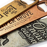 custom die cast paddle bottle opener made in canada