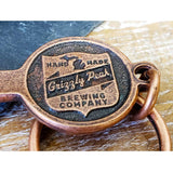 vintage copper antique key bottle opener