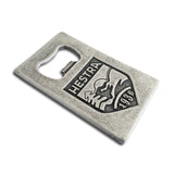 vintage iron custom die cast credit card bottle opener